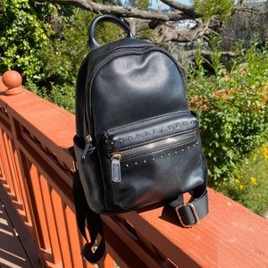 Small black backpack